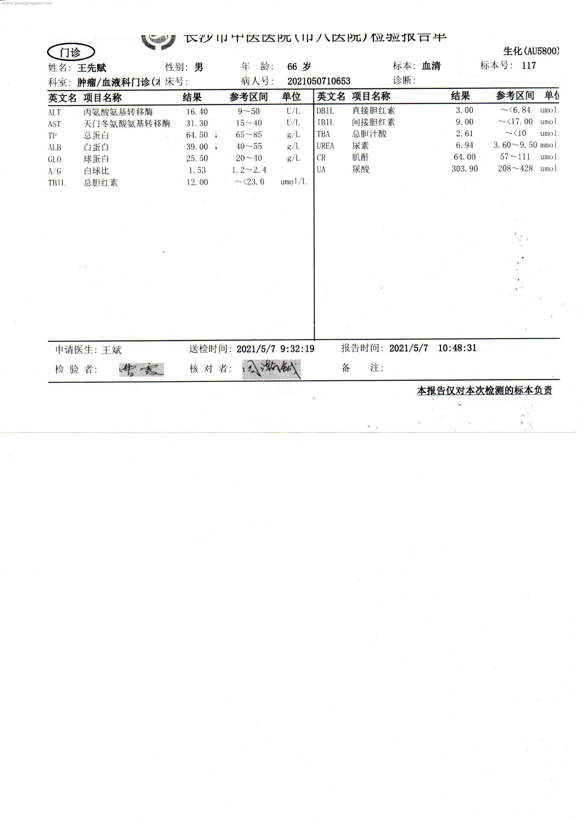 八医院复查肝肾功能2021.5.7.jpg